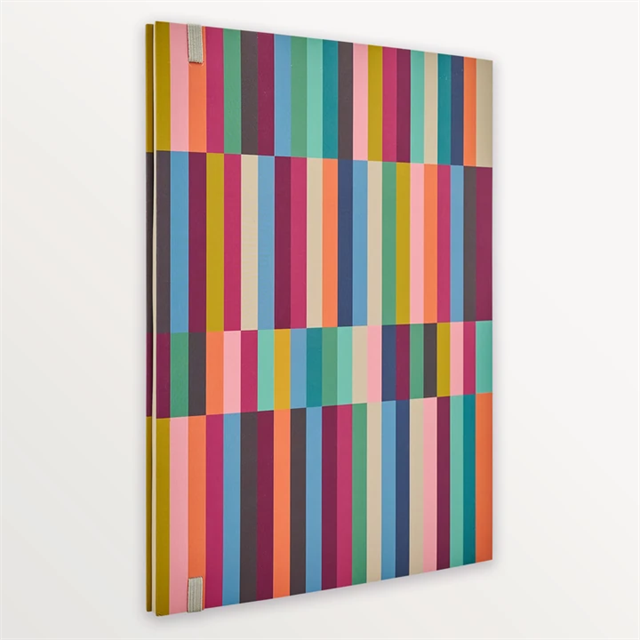 Episode-Episode Stripe Spectrum Segments Xl Perfect Bound Notebook-DEFTER-3-Milagron.com