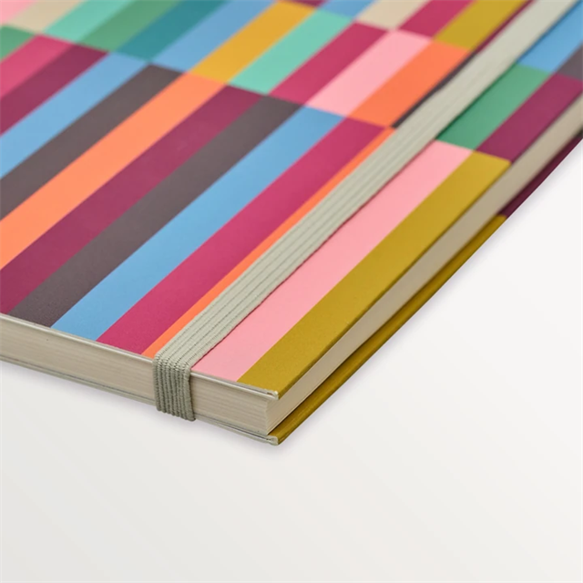 Episode-Episode Stripe Spectrum Segments Xl Perfect Bound Notebook-DEFTER-4-Milagron.com