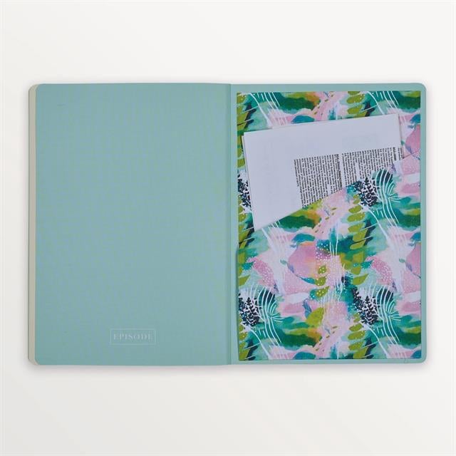 Episode-Episode To The Shore Bright Coral A5 Perfect Bound Notebook-DEFTER-4-Milagron.com