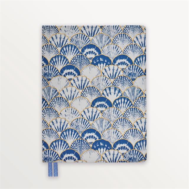 Episode-Episode To The Shore Gilded Scallop Xl Casebound Notebook-DEFTER-1-Milagron.com