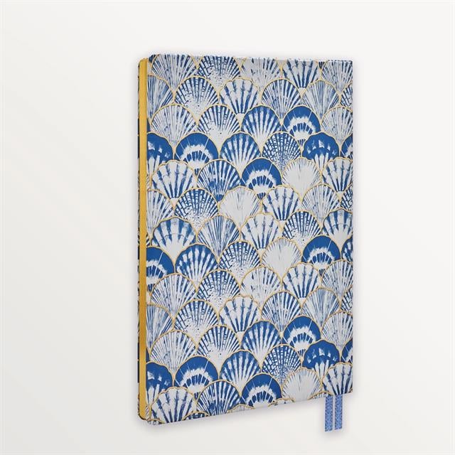 Episode-Episode To The Shore Gilded Scallop Xl Casebound Notebook-DEFTER-3-Milagron.com
