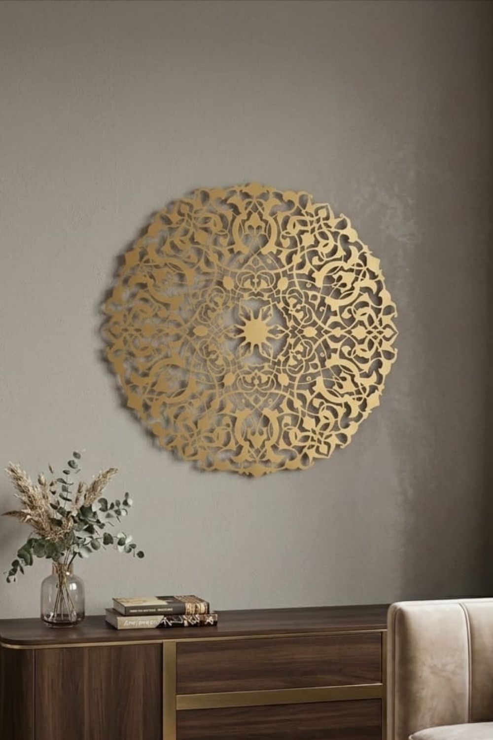 Mandala Metal Duvar Dekorasyonu - 0