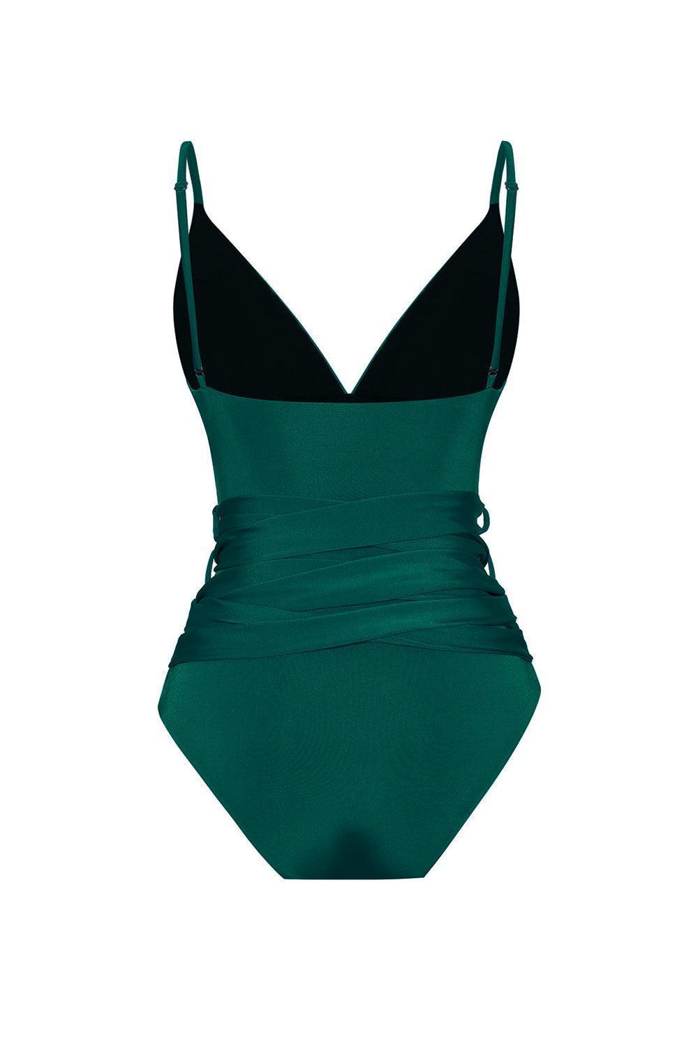 Esotte-Arven Zümrüt Yeşili Mayo-Bikini & Mayo-2-Milagron.com