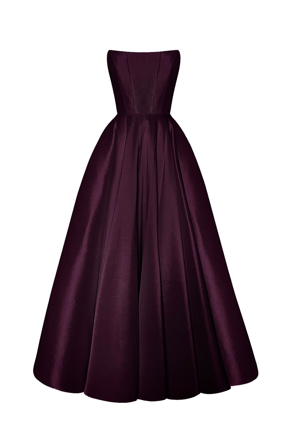 Esotte-Audrey Midi Mürdüm Elbise-Elbise-1-Milagron.com