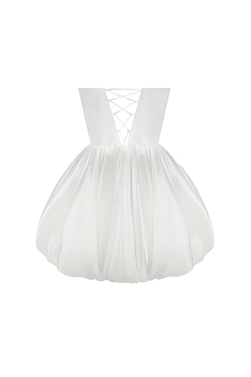 Esotte-Myrcella Beyaz Balon Elbi̇se-Elbise-2-Milagron.com