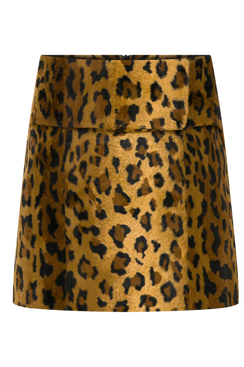 Esra Adıgüzel-Roar - Kemer Detaylı Leopar Desenli Etek-Etek-3-Milagron.com