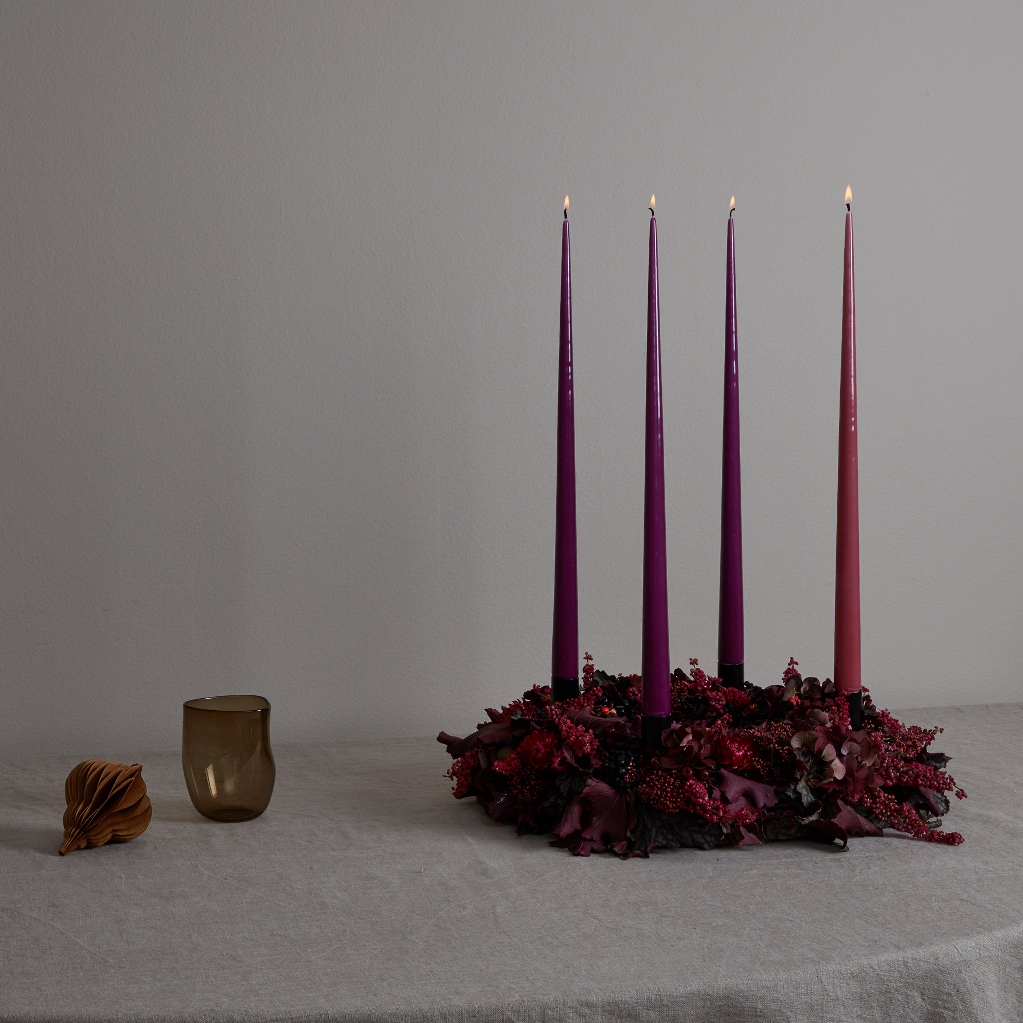 Ester&Erik-Mum Çubuğu Siyah-Mumluk & Şamdan-3-Milagron.com