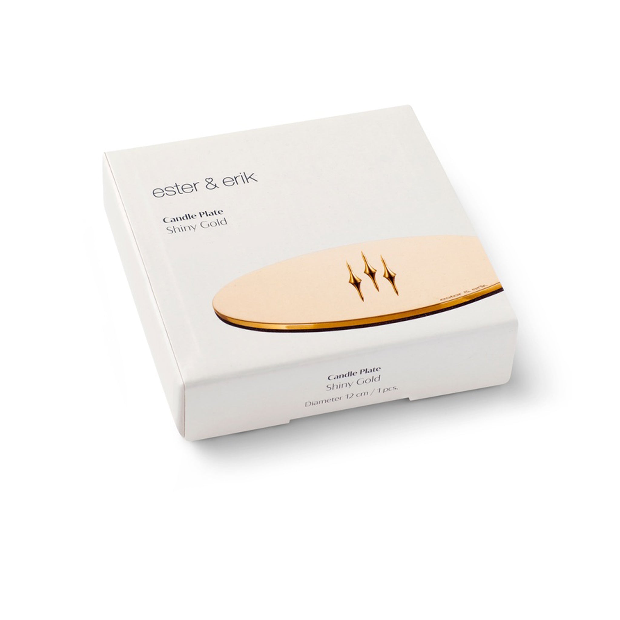 Ester&Erik-Parlak Altın İĞne Uçlu Tabak Mumluk-Mumluk-2-Milagron.com