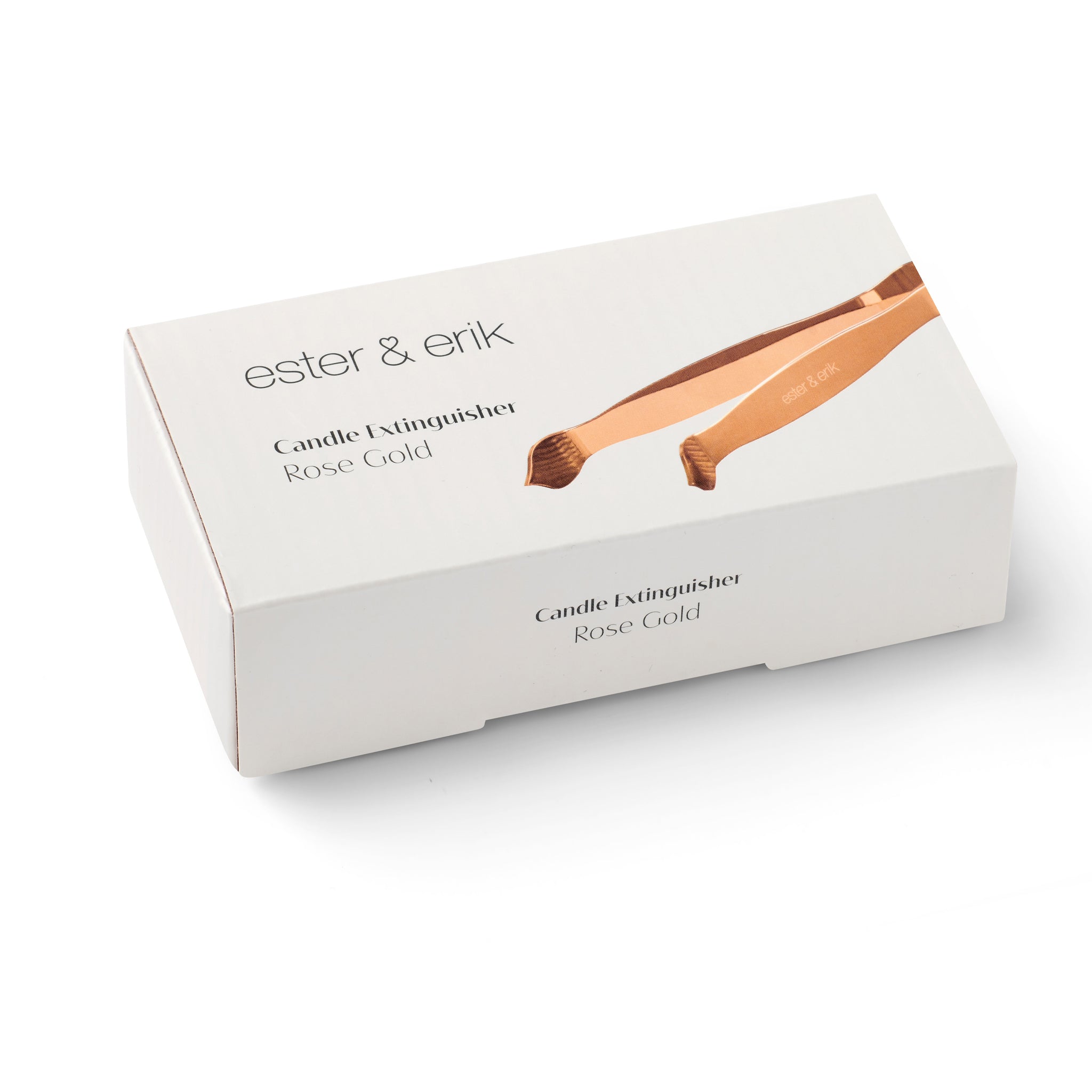 Ester&Erik-Parlak Pembe Altın Mum Söndürücü-Aksesuar-2-Milagron.com