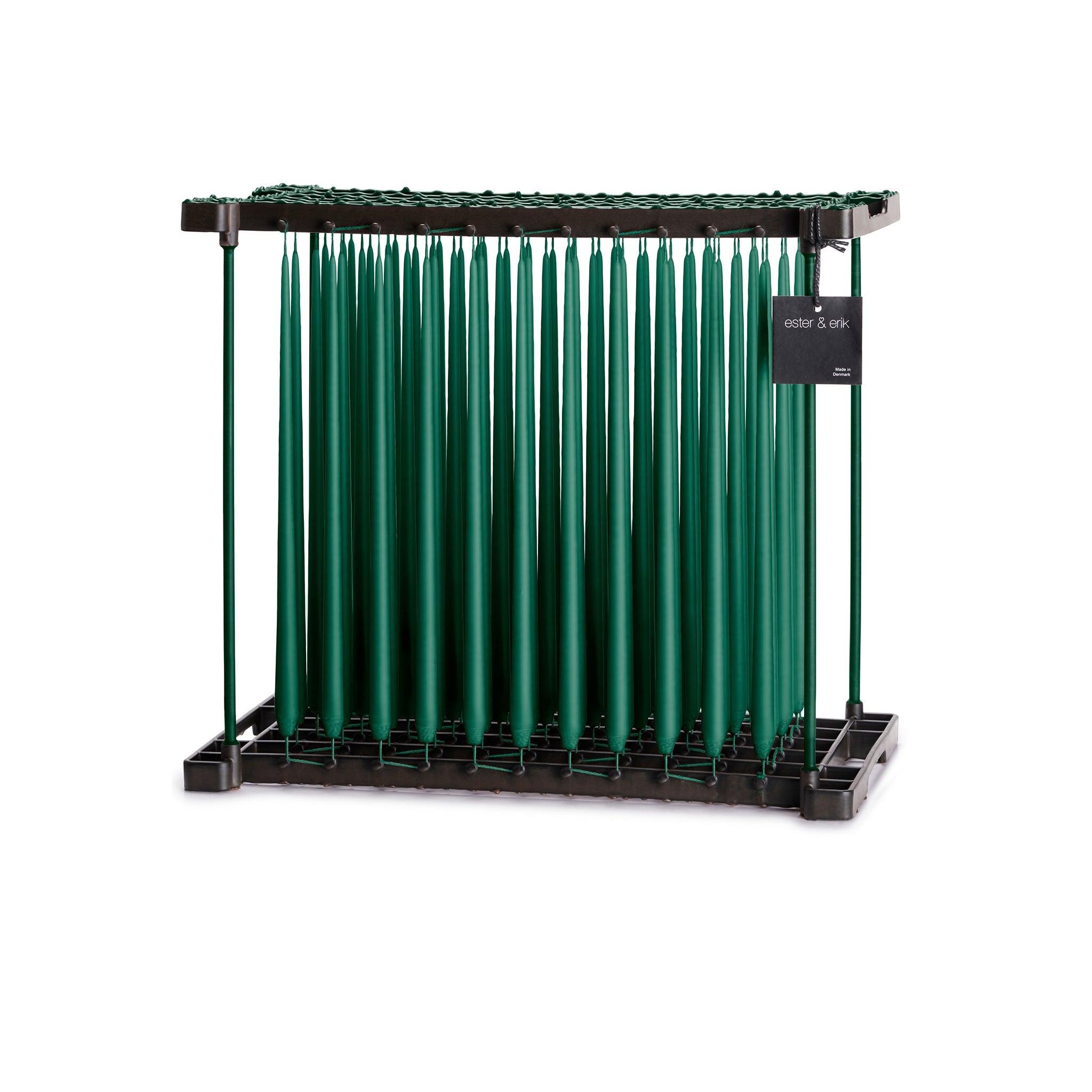 Ester&Erik-Yeşil Kokusuz 2'li Mum 32 Cm-Mum-2-Milagron.com