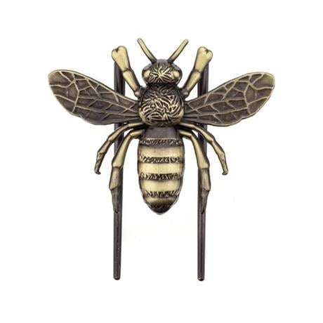 Esterbrook-Esterbrook Bee Buzz Page Holder Brushed Brass Kitap Tutucu-Kitap Ayracı-3-Milagron.com
