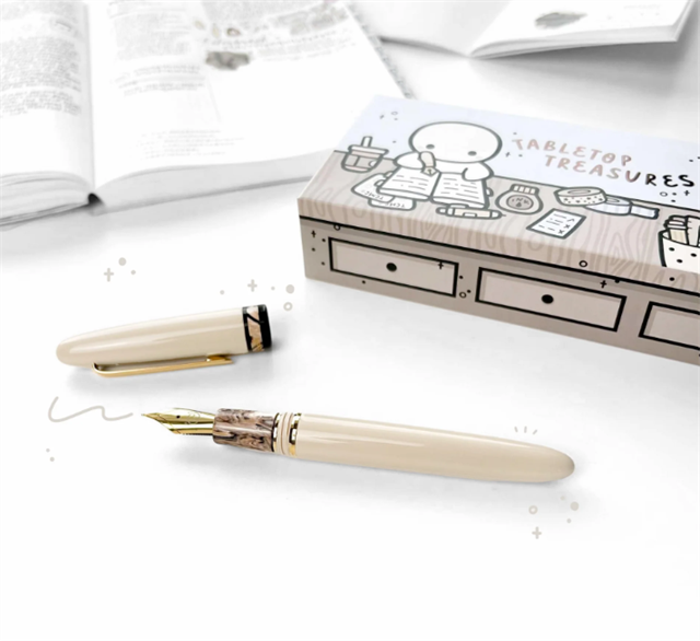 Esterbrook-Esterbrook X The Coffee Monster Helen Wang Estie Dolma Kalem Medium-Dolma Kalem-1-Milagron.com