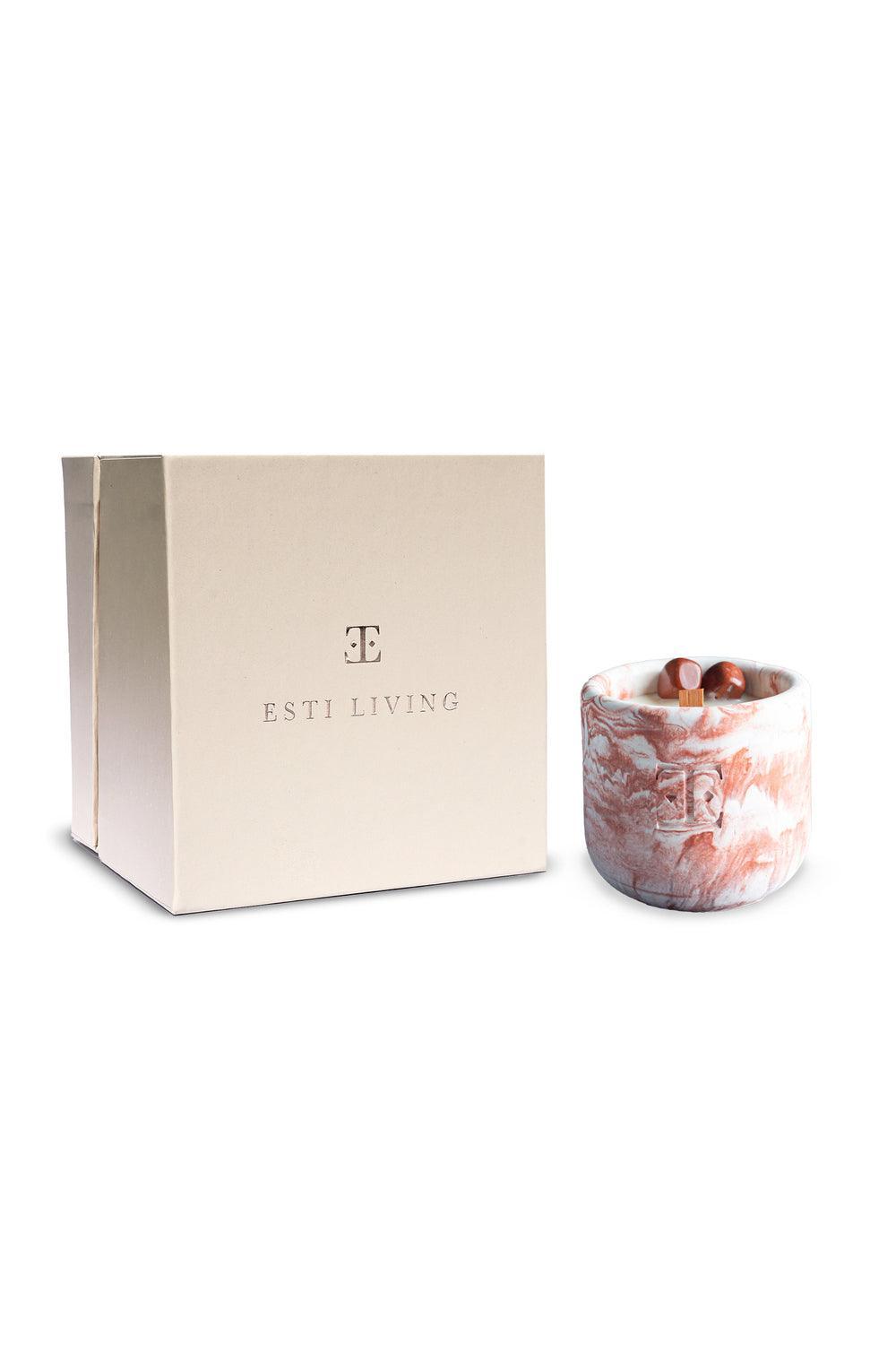 Esti Living-Copper Charm Büyük Boy Klasik Mum-Mum-3-Milagron.com