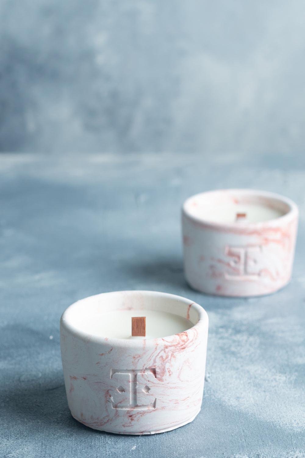 Esti Living-Copper Charm Midi 2'li Mum Seti-Mum-1-Milagron.com