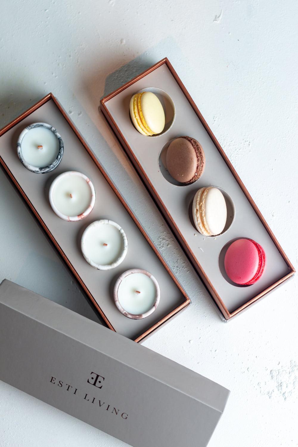 Esti Living-Copper Charm Mini 4'lü Mum Seti-Mum-2-Milagron.com