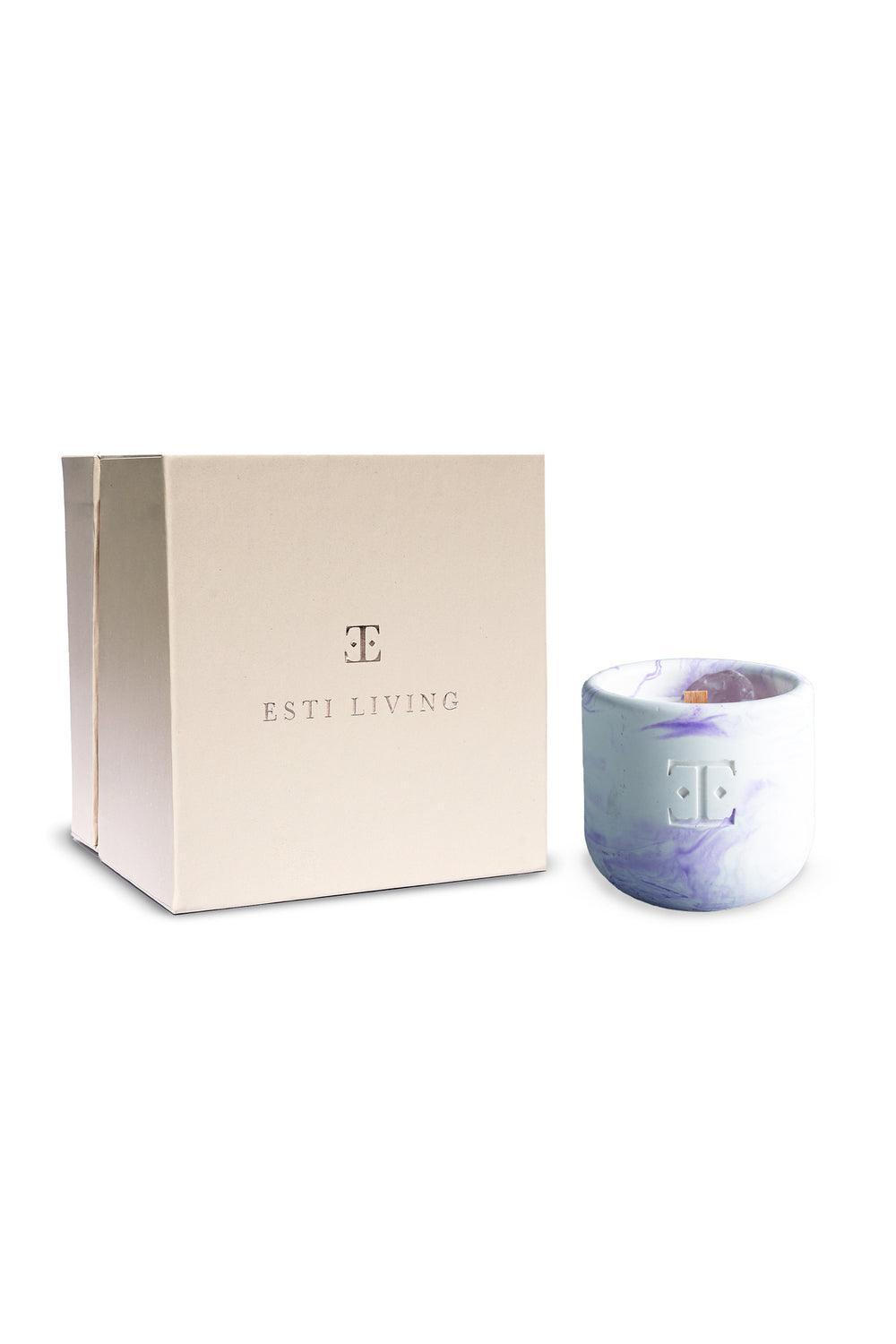 Esti Living-Lavender Büyük Boy Klasik Mum-Mum-3-Milagron.com