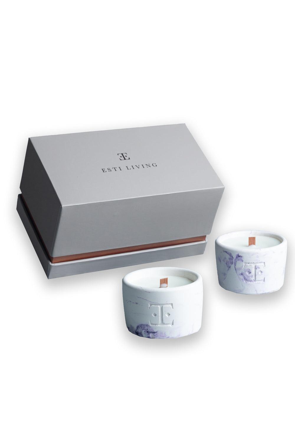 Esti Living-Lavender Midi 2'li Mum Seti-Mum-2-Milagron.com