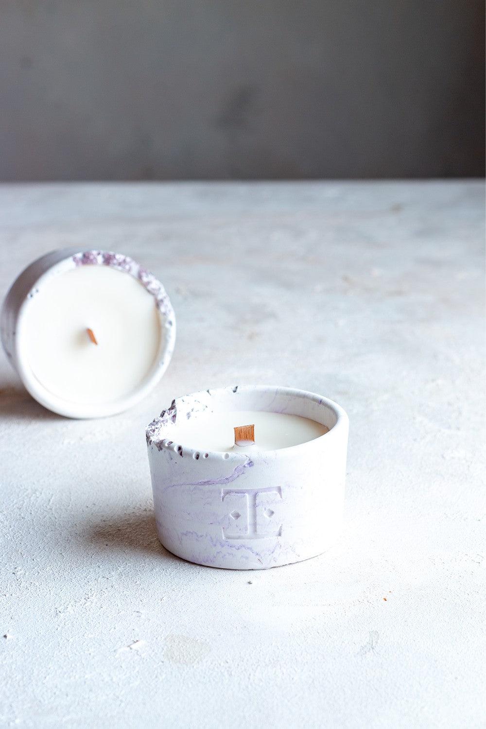 Esti Living-Lavender Midi 2'li Mum Seti-Mum-6-Milagron.com