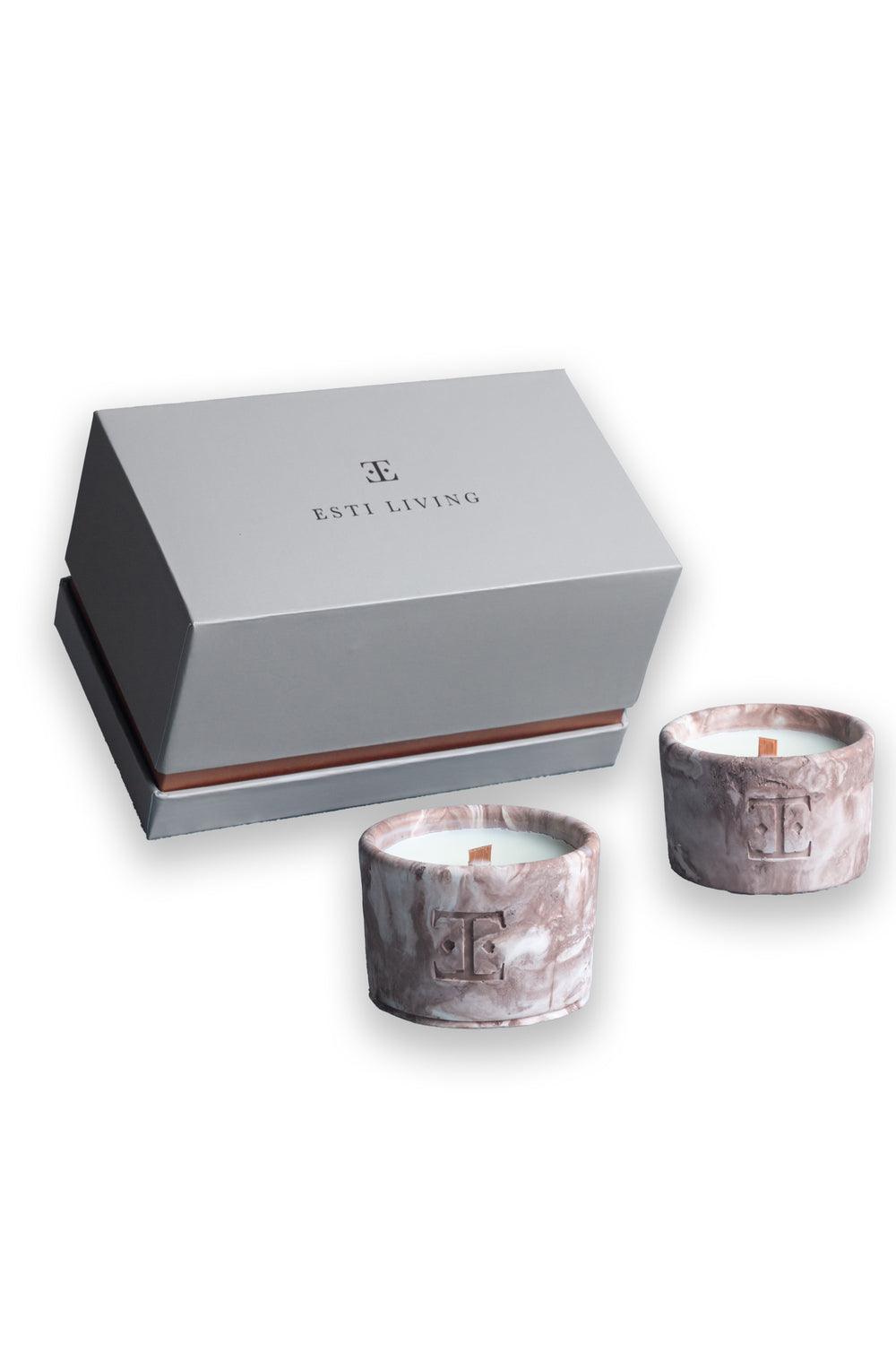 Esti Living-Mocha Dreams Midi 2'li Mum Seti-Mum-3-Milagron.com