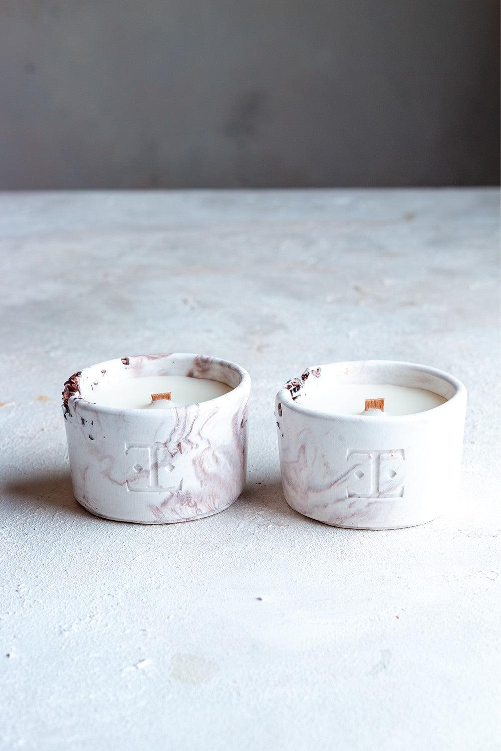 Esti Living-Mocha Dreams Midi 2'li Mum Seti-Mum-6-Milagron.com