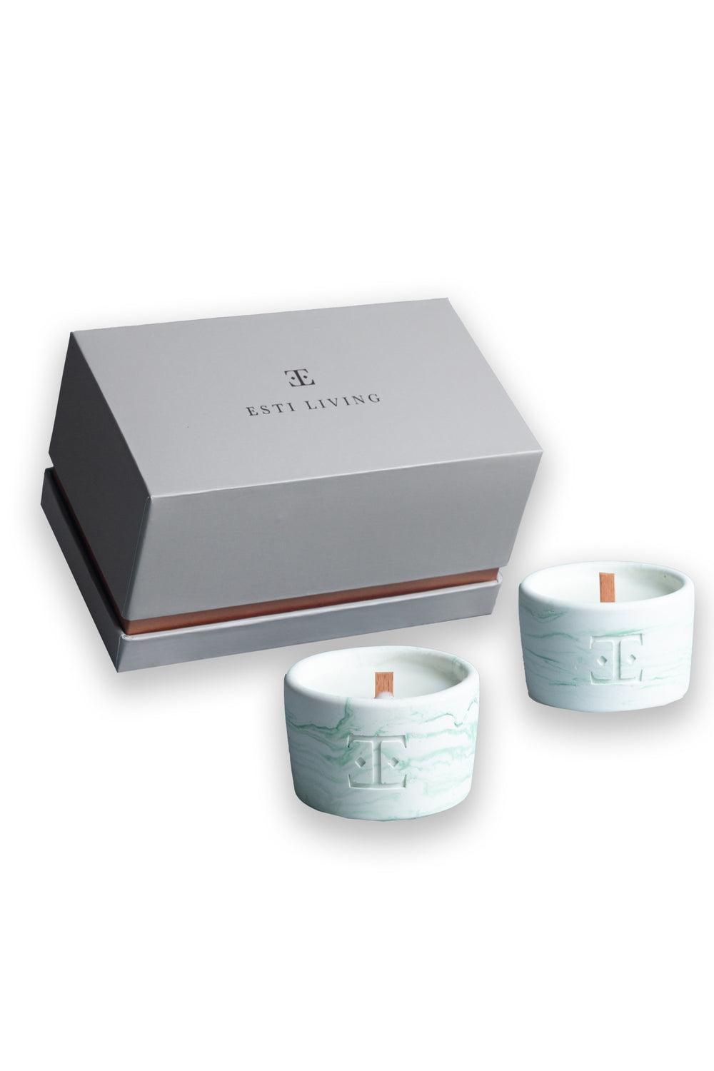 Esti Living-Mystic Green Midi 2'li Mum Seti-Mum-2-Milagron.com