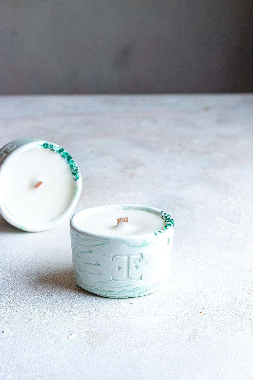 Esti Living-Mystic Green Midi 2'li Mum Seti-Mum-4-Milagron.com