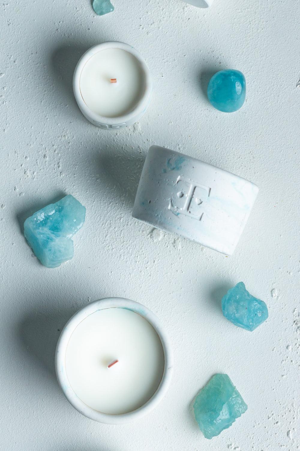 Esti Living-Ocean Wave Midi 2'li Mum Seti-Mum-1-Milagron.com