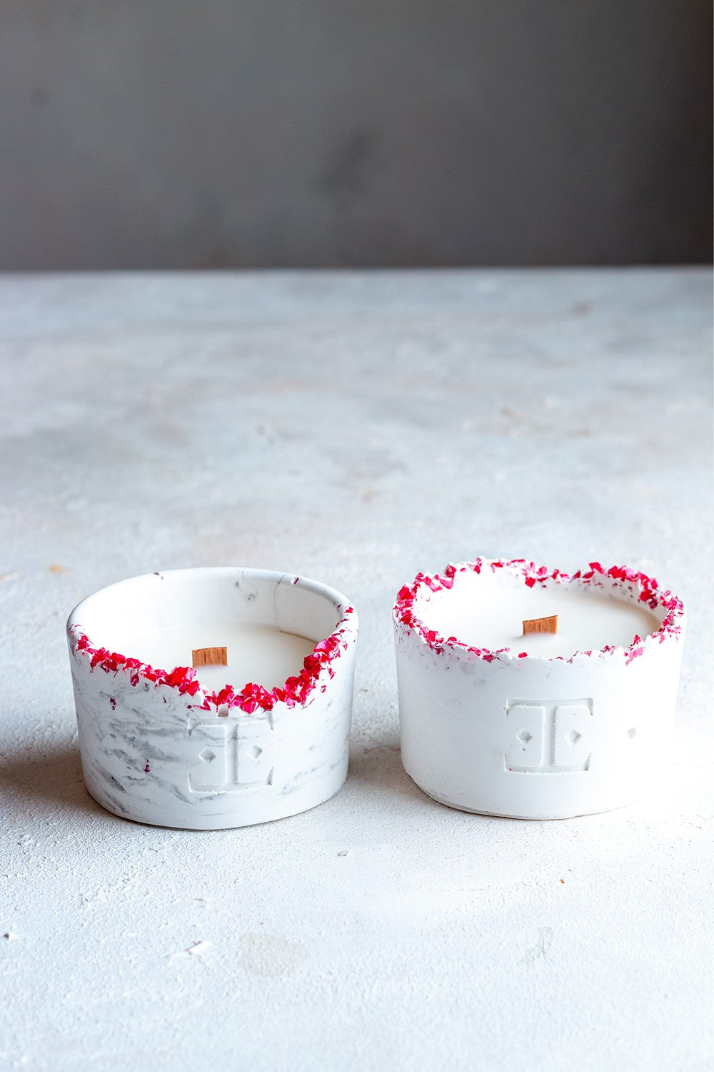 Esti Living-Simply Red Midi 2'li Mum Seti-Mum-2-Milagron.com