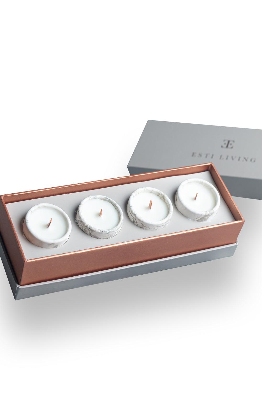 Esti Living-Sun & Fig Mini 4'lü Mum Seti-Mum-2-Milagron.com