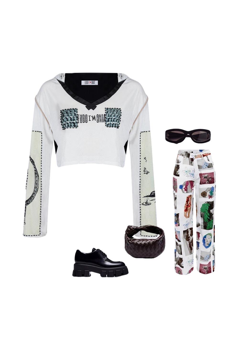 Eudoimonia-Capitalism Velvet Hoodie V-neck-Sweatshirts & Hoodies-1-Milagron.com