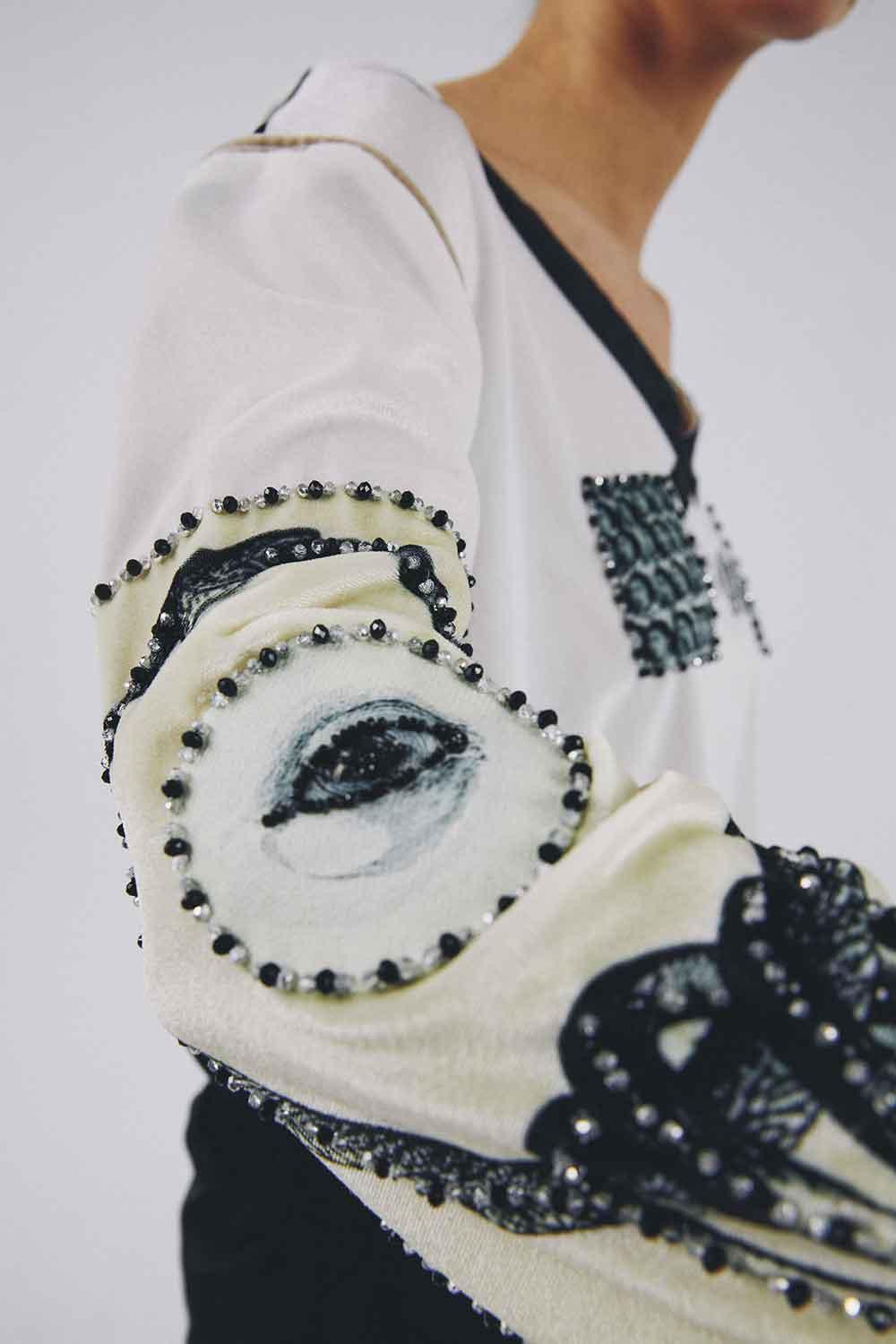 Eudoimonia-Capitalism Velvet Hoodie V-neck-Sweatshirts & Hoodies-3-Milagron.com