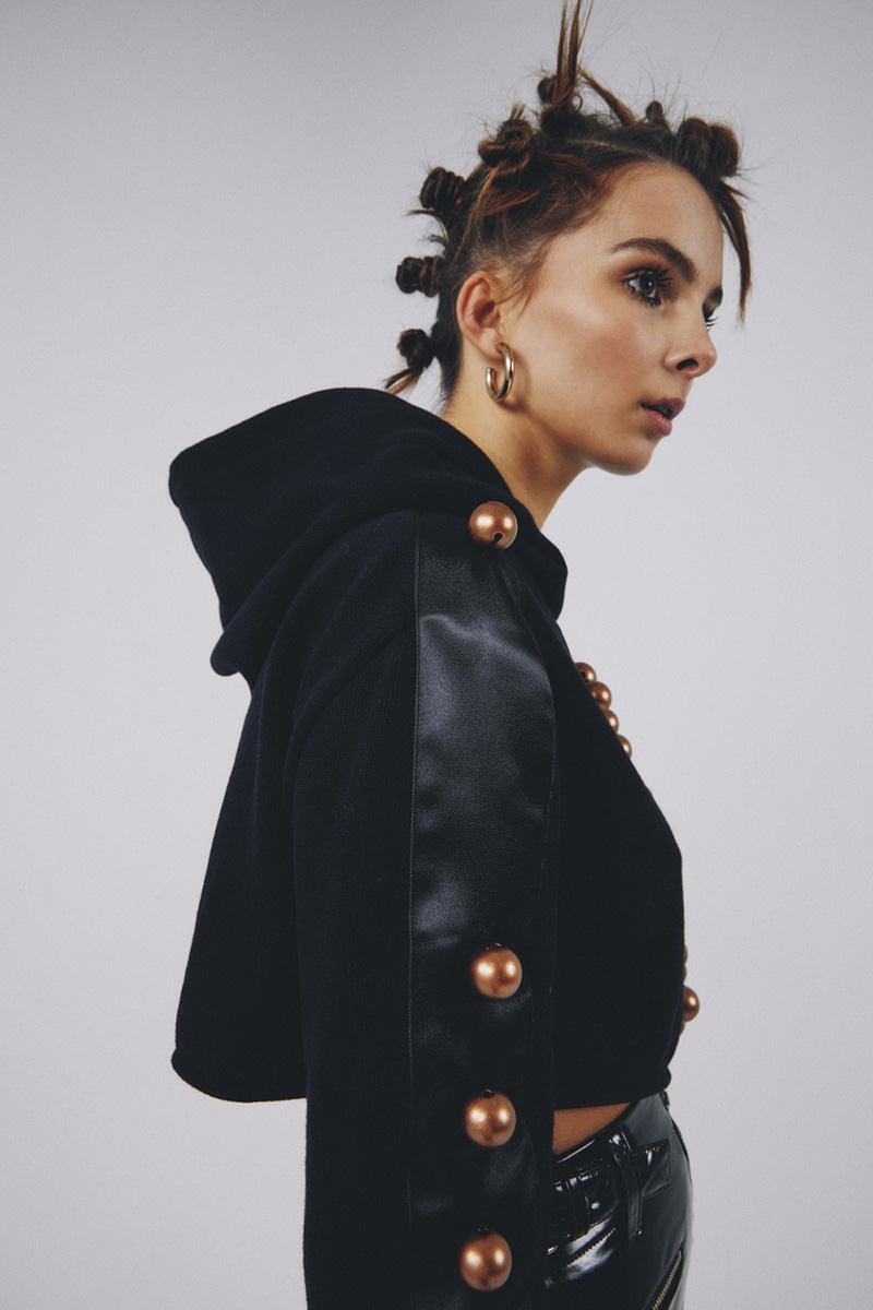 Eudoimonia-Circular Sweatshirt Crop-Sweatshirts & Hoodies-3-Milagron.com