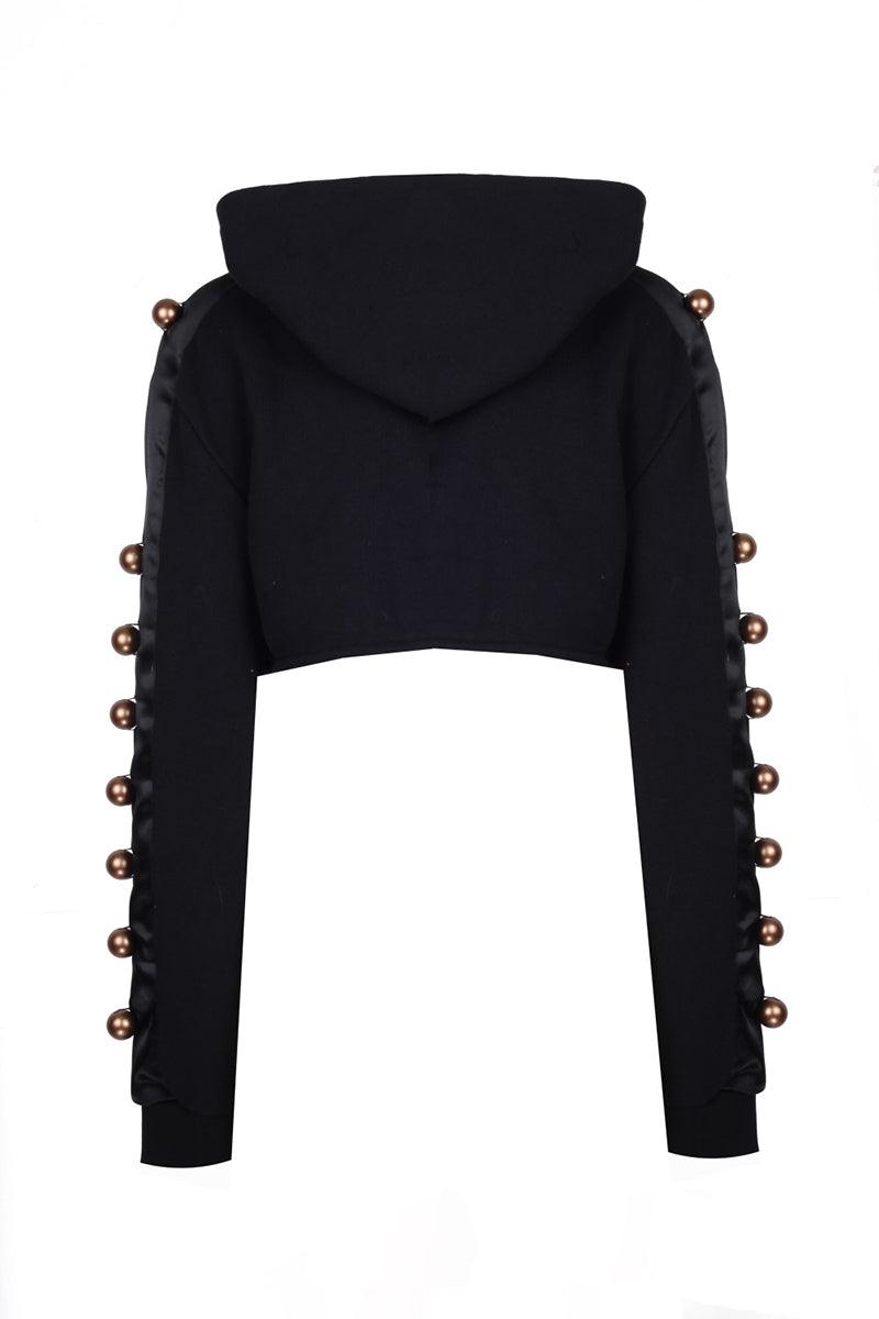 Eudoimonia-Circular Sweatshirt Crop-Sweatshirts & Hoodies-4-Milagron.com