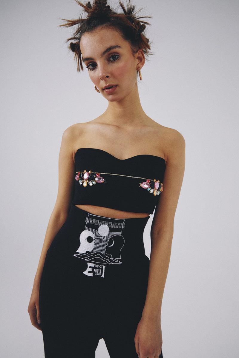 Eudoimonia-Connection Casual & Chic Crops-Top-3-Milagron.com