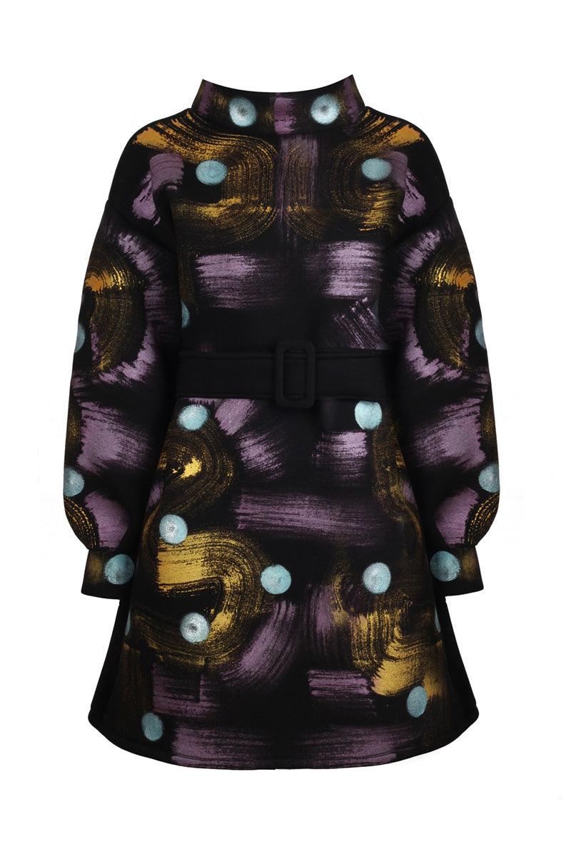 Eudoimonia-Galaxy Gates Sporty And Chic Dress-Elbise-1-Milagron.com