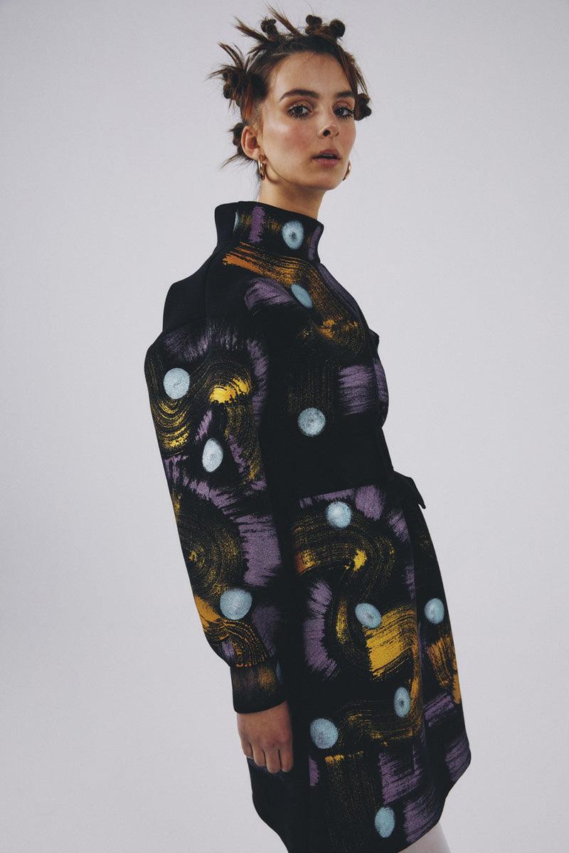 Eudoimonia-Galaxy Gates Sporty And Chic Dress-Elbise-4-Milagron.com