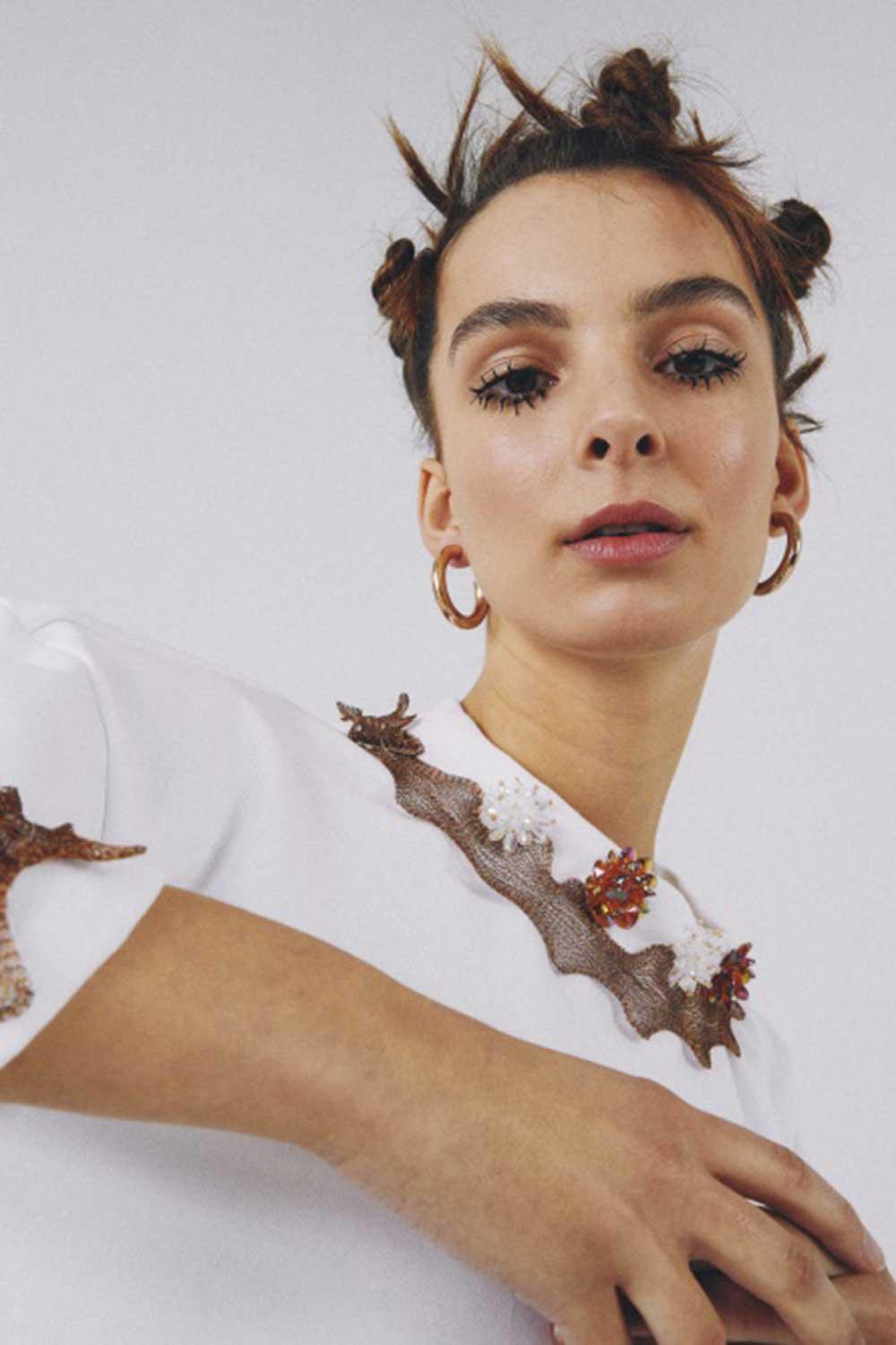 Eudoimonia-Kretase Short-sleeved Sweatshirt-Sweatshirts & Hoodies-1-Milagron.com