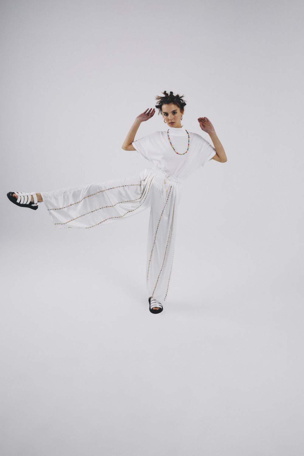 Eudoimonia-Passengers High-waisted Pants-Pantolon-1-Milagron.com