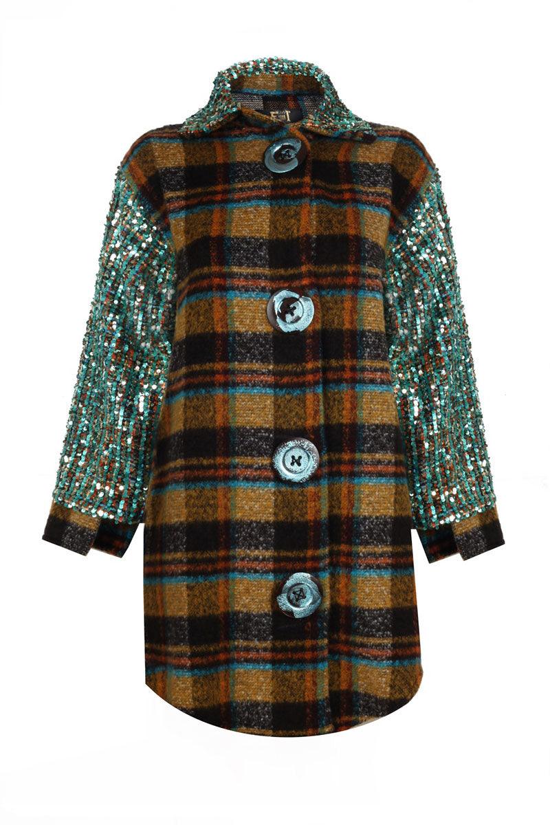 Eudoimonia-Reminiscence Ceket & Gömlek Kombinasyonu-Ceket-2-Milagron.com