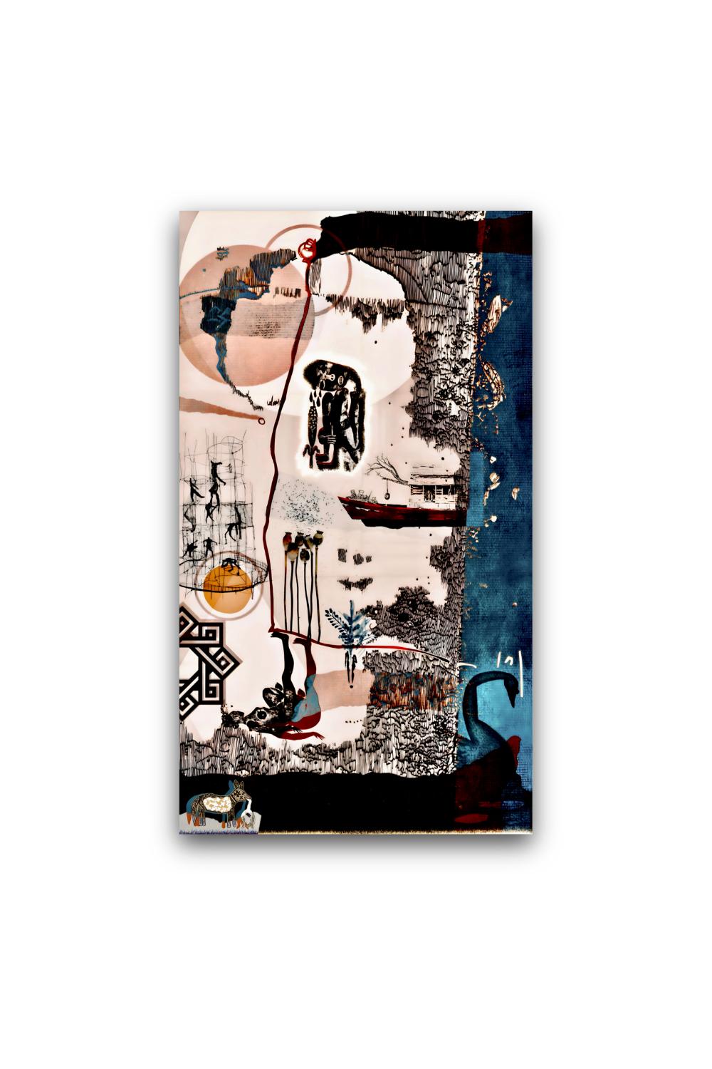 Eudoimoniart-Geographical-Tablo-1-Milagron.com