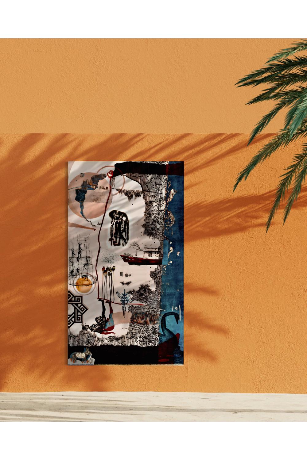 Eudoimoniart-Geographical-Tablo-4-Milagron.com