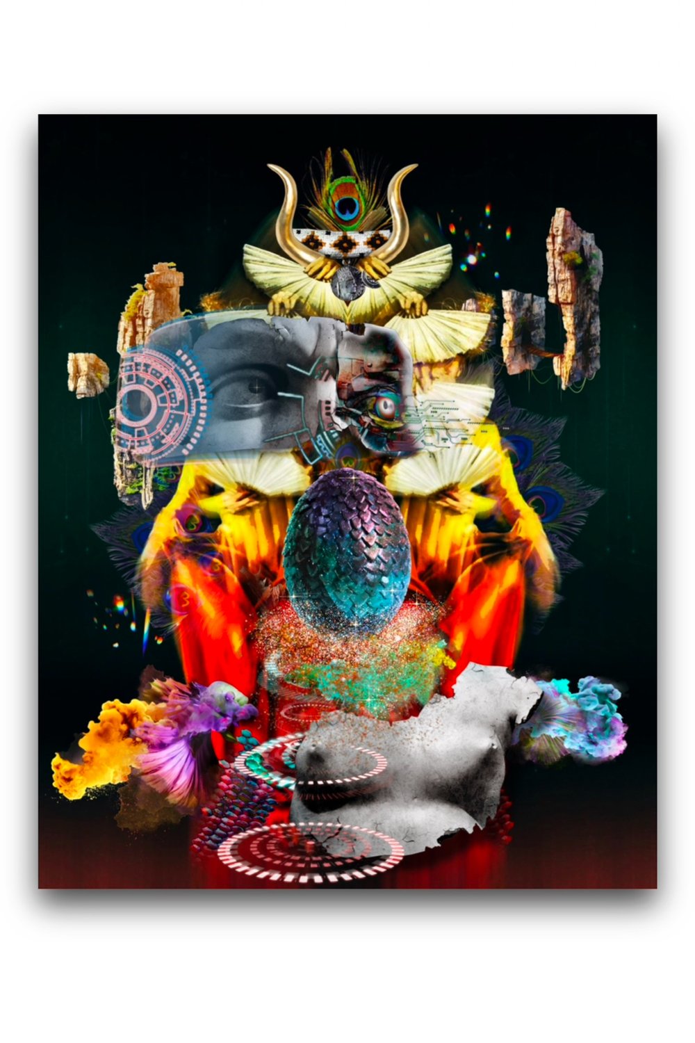 Eudoimoniart-Memphis-Tablo-1-Milagron.com