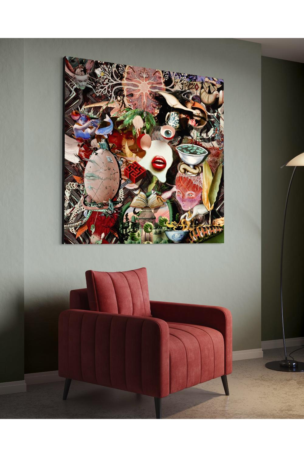 Eudoimoniart-Sublime To The Ridiculous-Tablo-2-Milagron.com