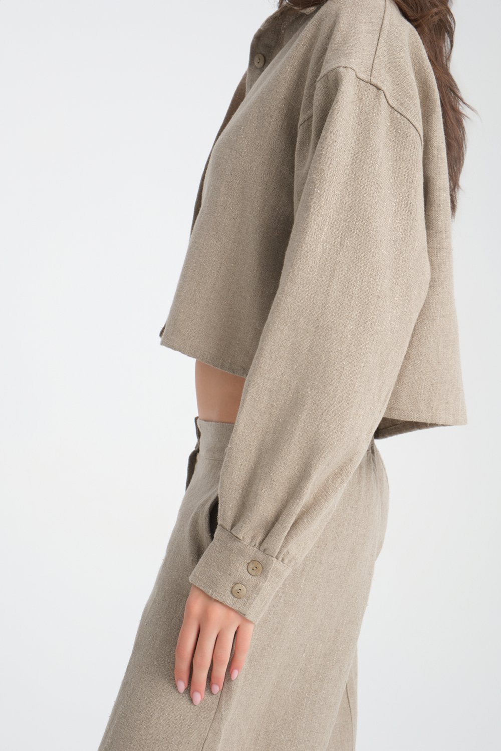 Eunoia-Avola Keten Gömlek-Gömlek-2-Milagron.com