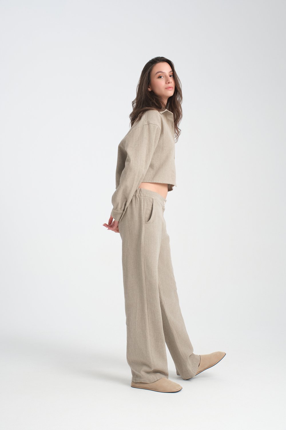 Eunoia-Avola Keten Gömlek-Gömlek-4-Milagron.com