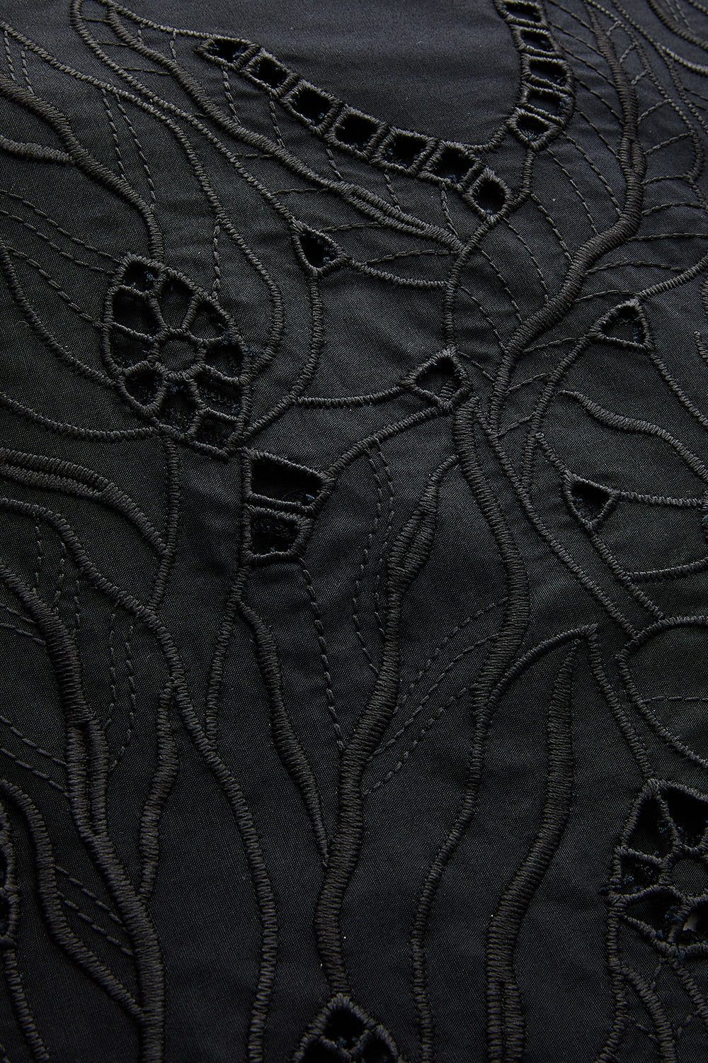 Exquise-Düşük Kol Fisko Detaylı Pamuklu Rahat Kalıp Elbise-ELBİSE-11-Milagron.com