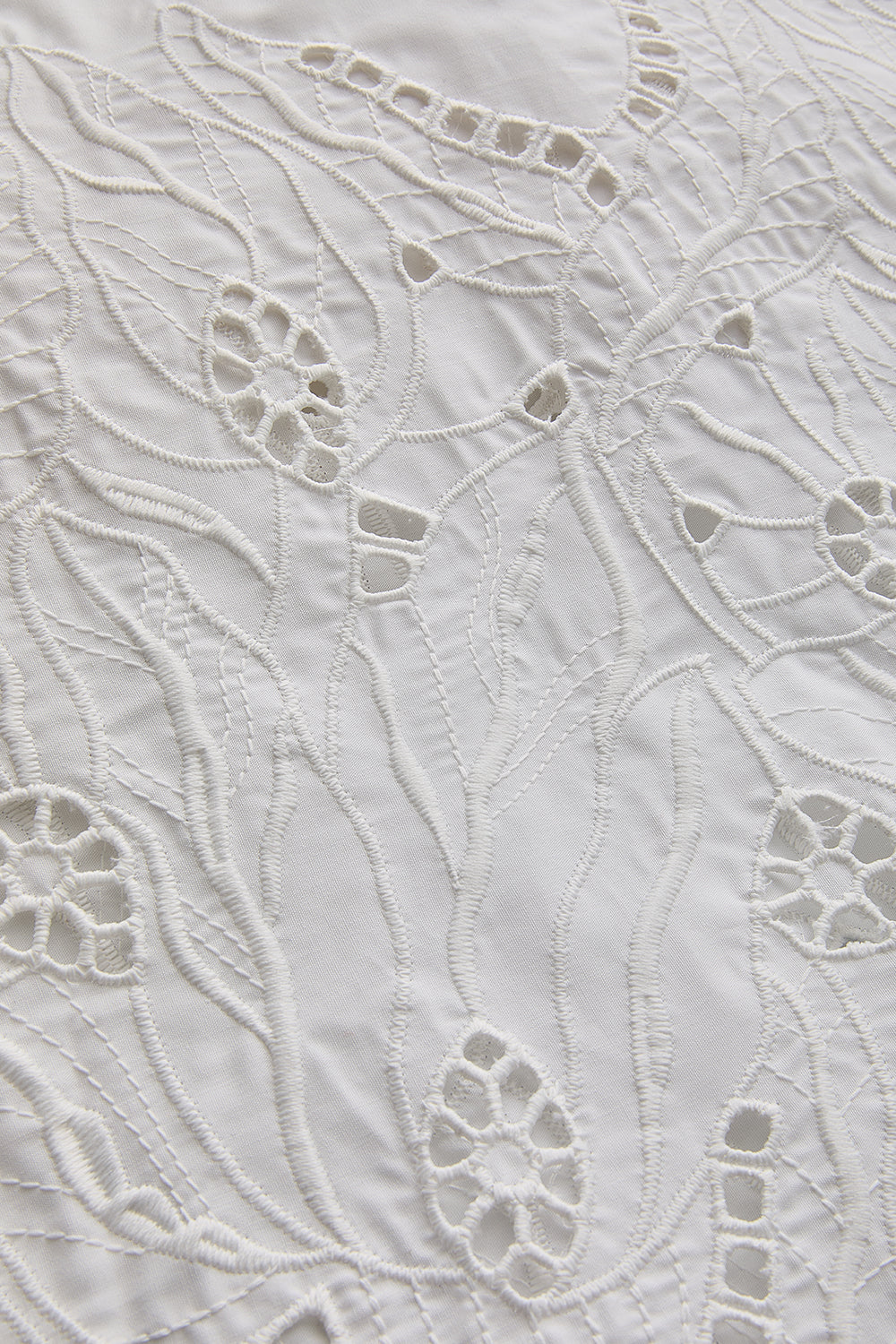 Exquise-Düşük Kol Fisko Detaylı Pamuklu Rahat Kalıp Elbise-ELBİSE-7-Milagron.com