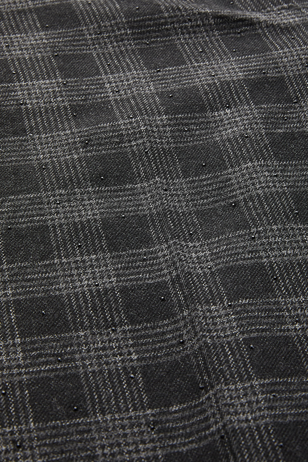 Exquise-Ekose Taş Detaylı Cepli Boru Paça Regular Antrasit Pantolon-PANTOLON-6-Milagron.com