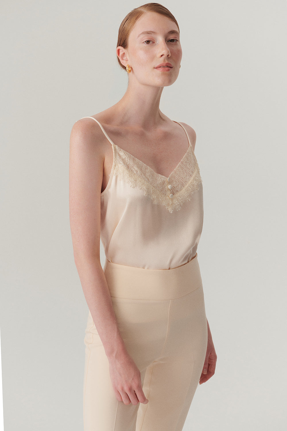 Exquise-İnce Ayarlanabilir Askılı Regular Fit Bluz-Bluz-3-Milagron.com