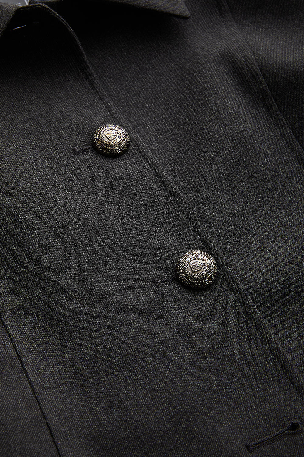 Exquise-Kapak Cepli Astarlı Slim Fit Gri Ceket-CEKET-7-Milagron.com